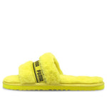 (WMNS) PUMA Fluff Slides 'Fluo Yellow' 384937-04