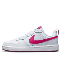 (GS) Nike Court Borough Low 2 'Pure Platinum Pink Prime' BQ5448-015