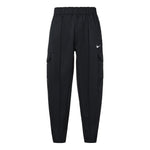 (WMNS) Nike Logo Solid Color Woven Sports Pants/Trousers/Joggers Autumn Black DD5984-010