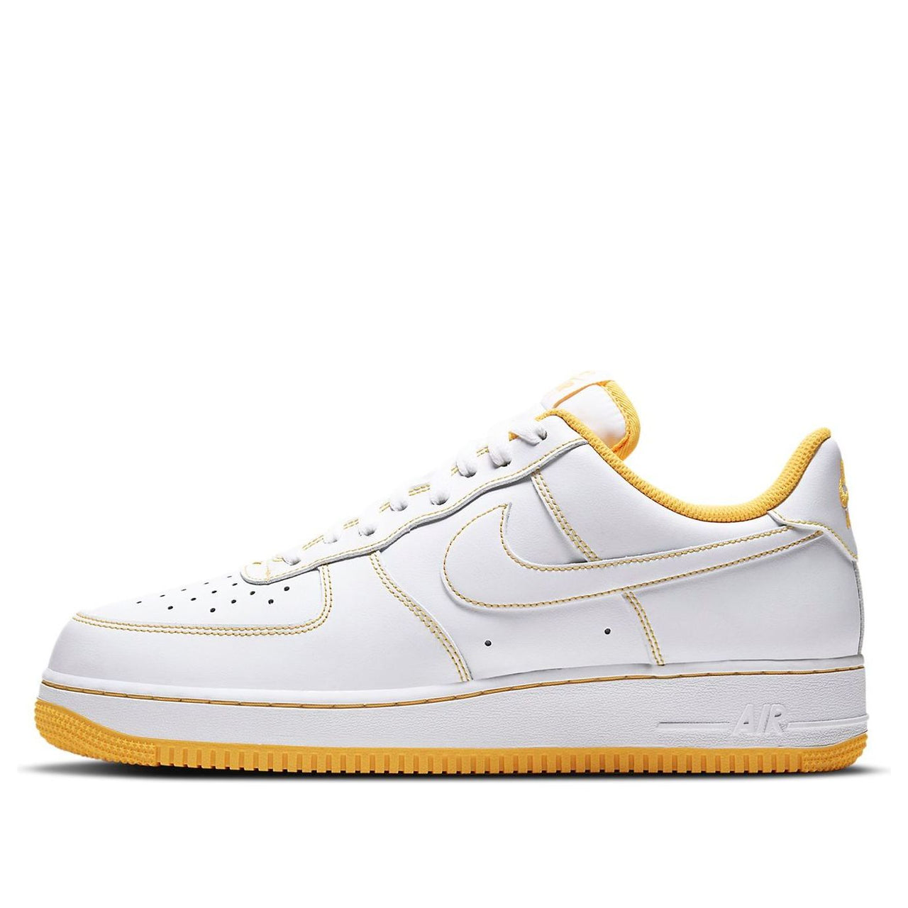Nike Air Force 1 '07 'Contrast Stitch - White Laser Orange' CV1724-102