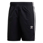 adidas originals 3-stripes Swim Sports Causual Ventilate Stripe Short Pant Male Black ED6045