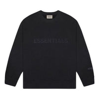 Fear of God Essentials SS20 Long Sleeve Sweatshirt 'Black' FOG-SS20-295