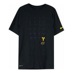 Nike Pattern Printing Loose Short Sleeve Black BQ3614-010
