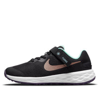 (GS) Nike Revolution 6 FlyEase 'Black Metallic Red Bronze' DD1113-005