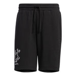 Men's adidas neo x . Crossover Cartoon Stripe Athleisure Casual Sports Shorts Black HD7259