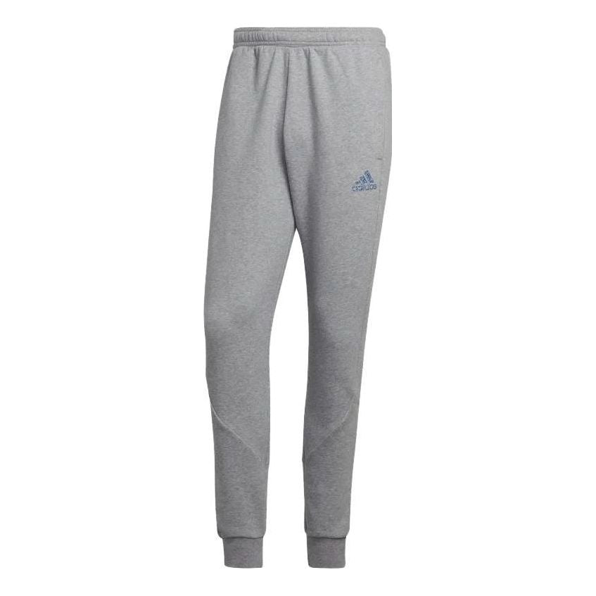 adidas Stadium Fleece Badge of Sport Cuffed Pants 'Medium Grey' HP1949