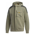 adidas Th Htt Peach hooded casual Jacket Green GM4421