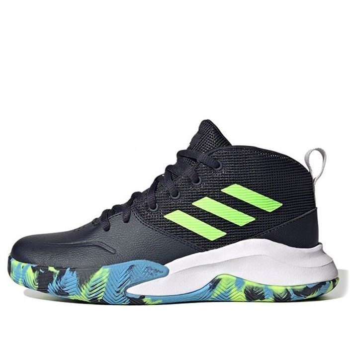 (PS) adidas Own The Game J Wide 'Legend Ink Signal Green' FW4566