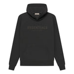 Fear of God Essentials SS23 waffle Raglan Hoodie 'off Black' FOG-SS23-037