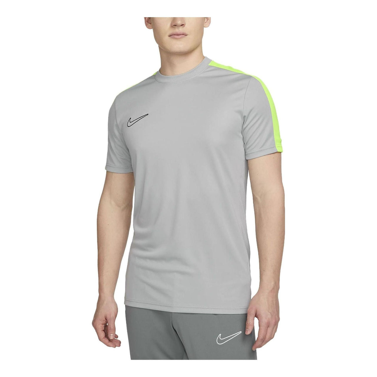 Nike Academy Dri-FIT Short-Sleeve Football Top 'Grey' DV9750-007