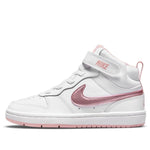 (PS) Nike Court Borough Mid 2Velcro 'White Pink Glaze' CD7783-105