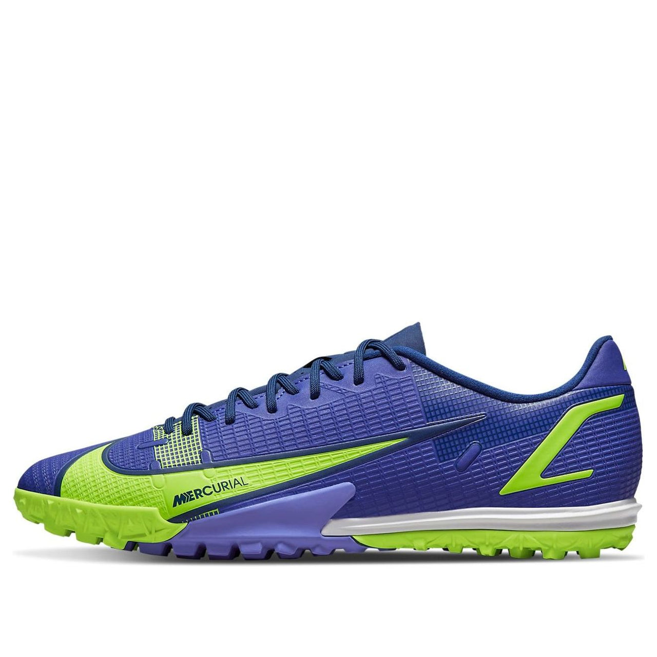 Nike Mercurial Vapor 14 Academy TF Turf 'Blue Yellow' CV0978-474
