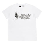 VLONE Smoke Demon Angel Short Sleeve Unisex White VLTE2001WH