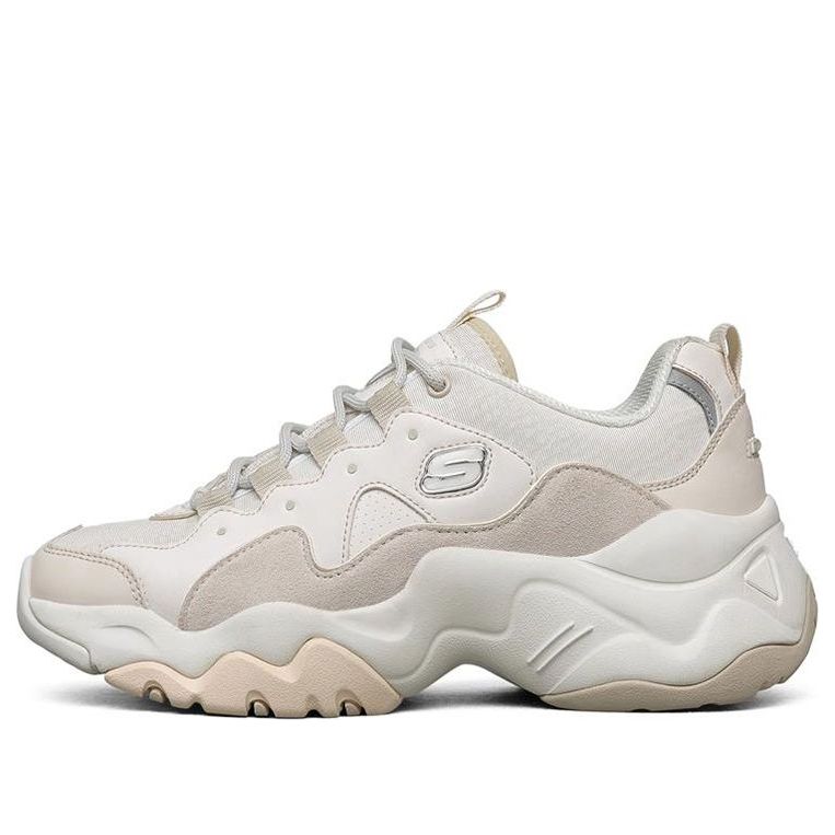 (WMNS) Skechers D'Lites 3.0 Low Chunky Shoes White 88888427-OFWT