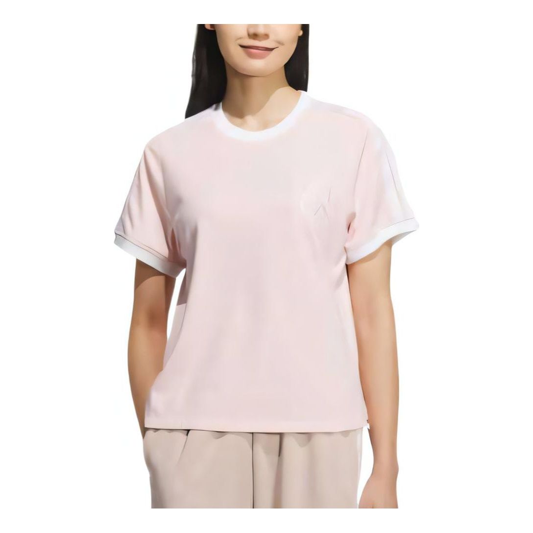 (WMNS) adidas Dance Sport T-Shirt 'Pink White' JY7628
