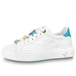 (WMNS) LOUIS VUITTON Time Out Sneakers 'White with Blue' 1AADNS