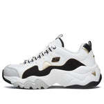 (WMNS) Skechers D'lites 3.0 Running Shoes White/Black/Gold 88888374-WGD