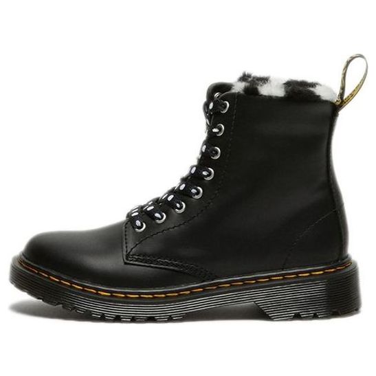 Dr. Martens Dr. Martens 1460 Serena 'Carbon Black Yellow White' 26995001