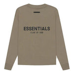 Fear of God Essentials SS21 Long Sleeve T-Shirt 'Taupe' FOG-SS21-558