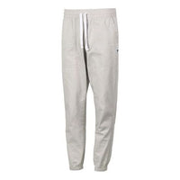 PUMA Downtown Small Logo Pants 'Grey Black' 531434-09