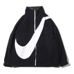 (WMNS) Nike Big Swoosh Large Logo lamb's wool Reversible Jacket US Edition Black CI8937-010