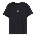 Air Jordan Logo Sports Round Collar Short Sleeves Tee 'Black' 840395-010