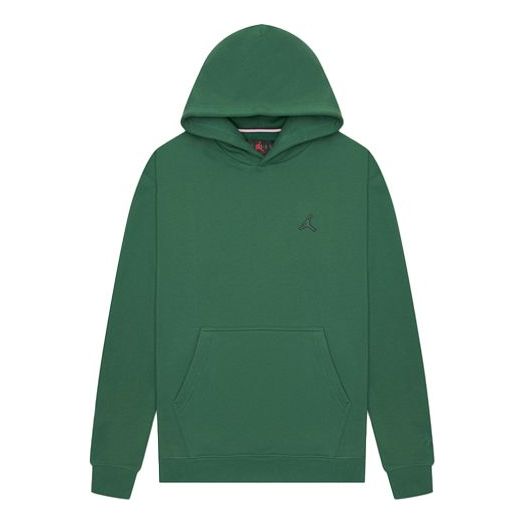 Air Jordan Embroidered Logo Sports Fleece Hoodie 'Green' DA9818-333