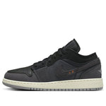 (GS) Air Jordan 1 Low SE Craft 'Inside Out - Black' DV0478-001