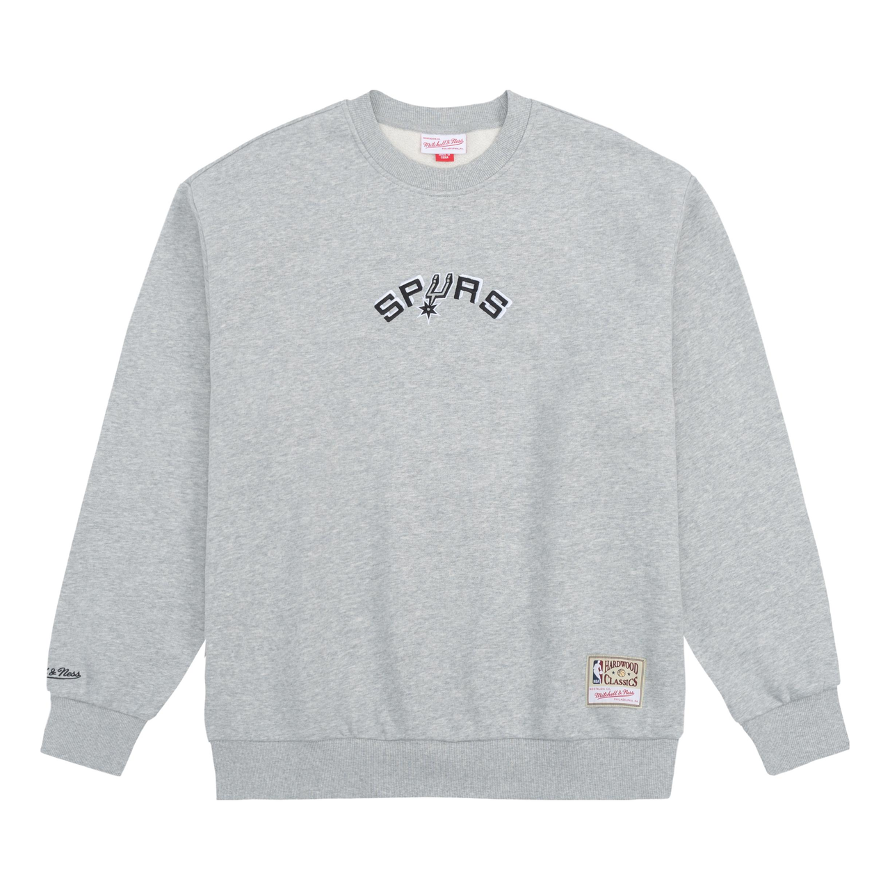 Mitchell & Ness x NBA San Antonio Spurs Sweatshirt 'Grey' MNJYFWHD230920011