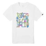 Vans OTW LICKPALIK Cartoon Printing Short Sleeve Couple Style White VN0A4RAVWHT