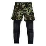 Nike Lab MMW 2 In 1 Pants 'Camo Black' AR5615-010