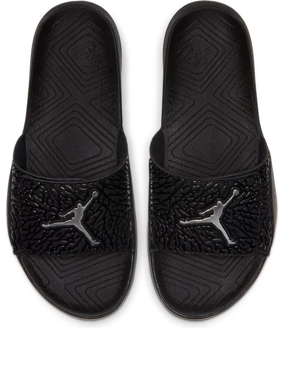 Air Jordan HYDRO 7 V2 'Black Metallic Silver' BQ6290-003