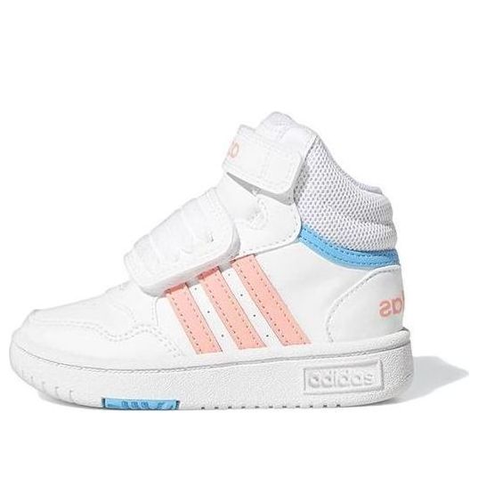 (TD) adidas Hoops Mid 'White Pink Blue' GW6112