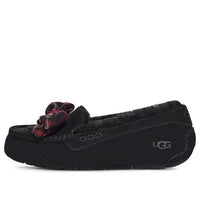 (WMNS) UGG Ansley Plaid Bow 'Black' 1127850-BLK