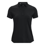 (WMNS) Under Armour Zinger Polo Shirt 'Black' 1363949-001