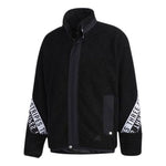 adidas M MHS BOA JKT Stand Collar Printing lamb's wool Stay Warm Jacket Black GE0388