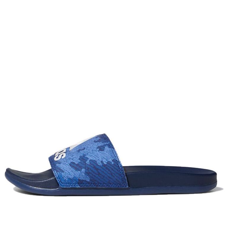 adidas Adilette Comfort Slides Blue Slipper 'Blue White' F34726