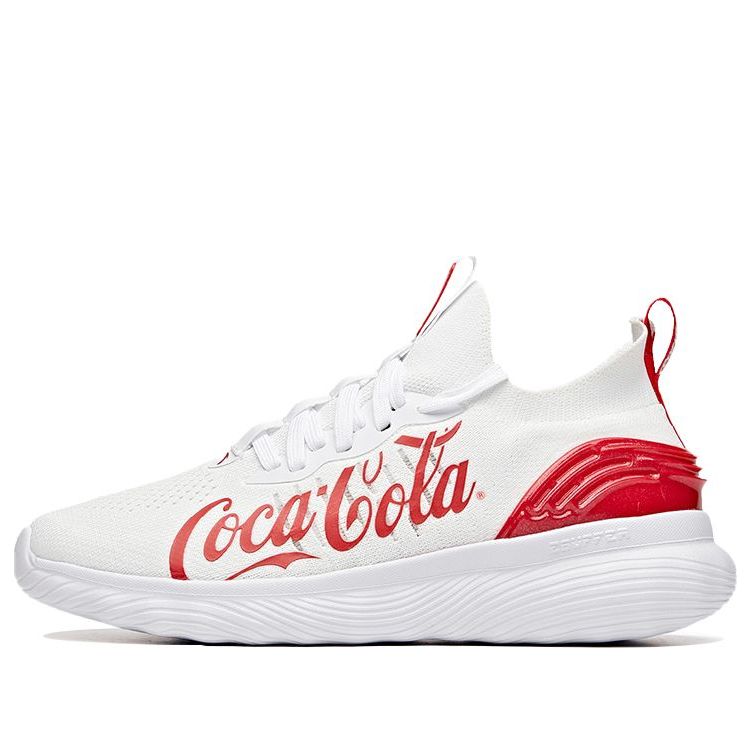 (WMNS) ANTA x Coca Cola Training Shoes 'White Red' 122027712-1