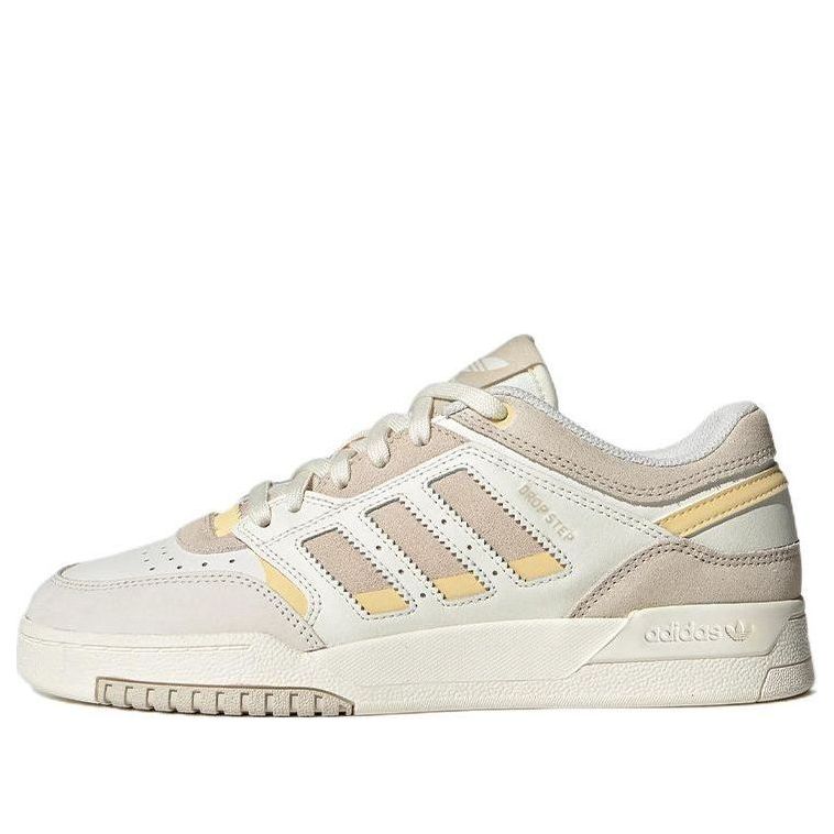 (WMNS) adidas Originals Drop Step Low 'White Creamgray' GW9737
