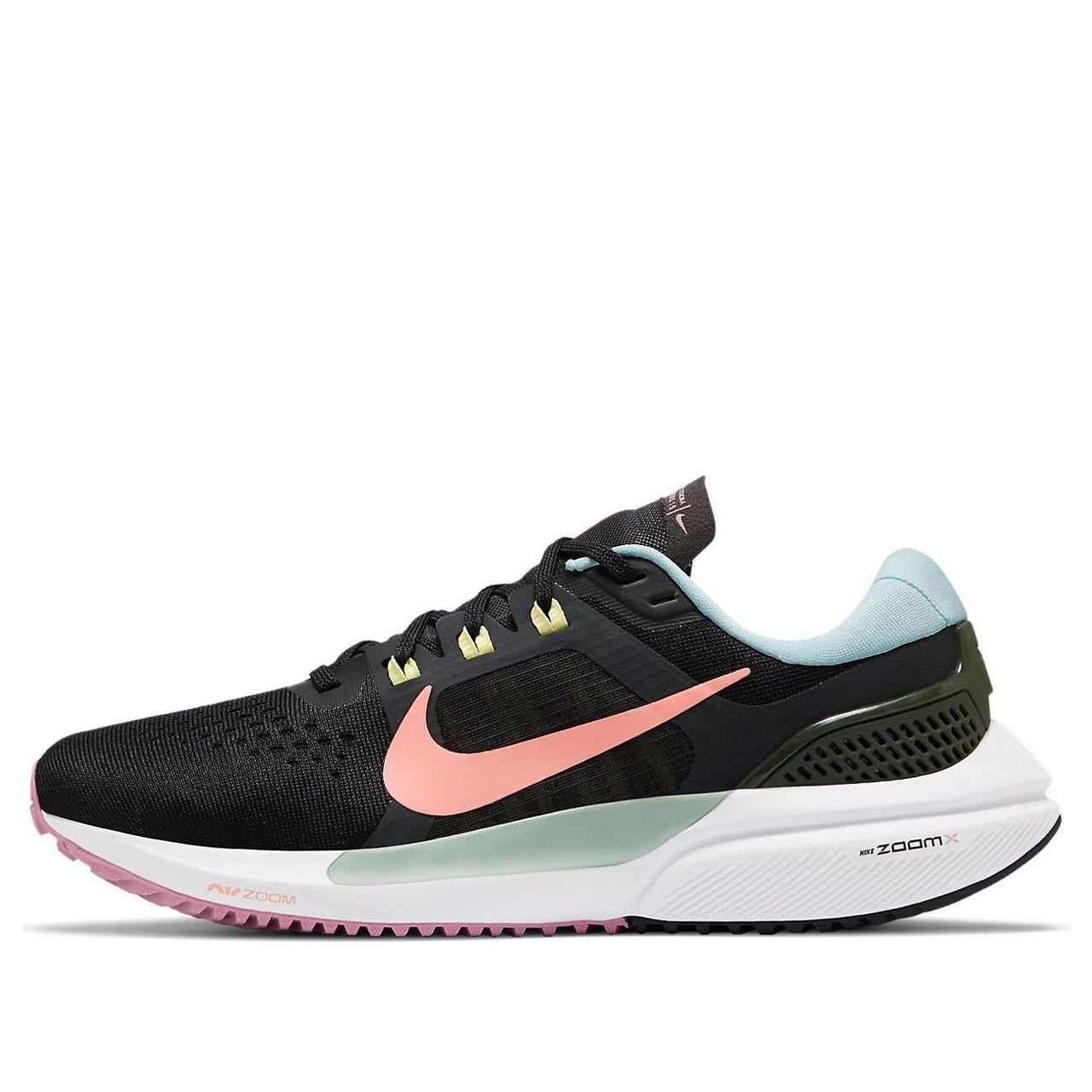 (WMNS) Nike Air Zoom Vomero 15 'Black Pink Green' DJ0037-061