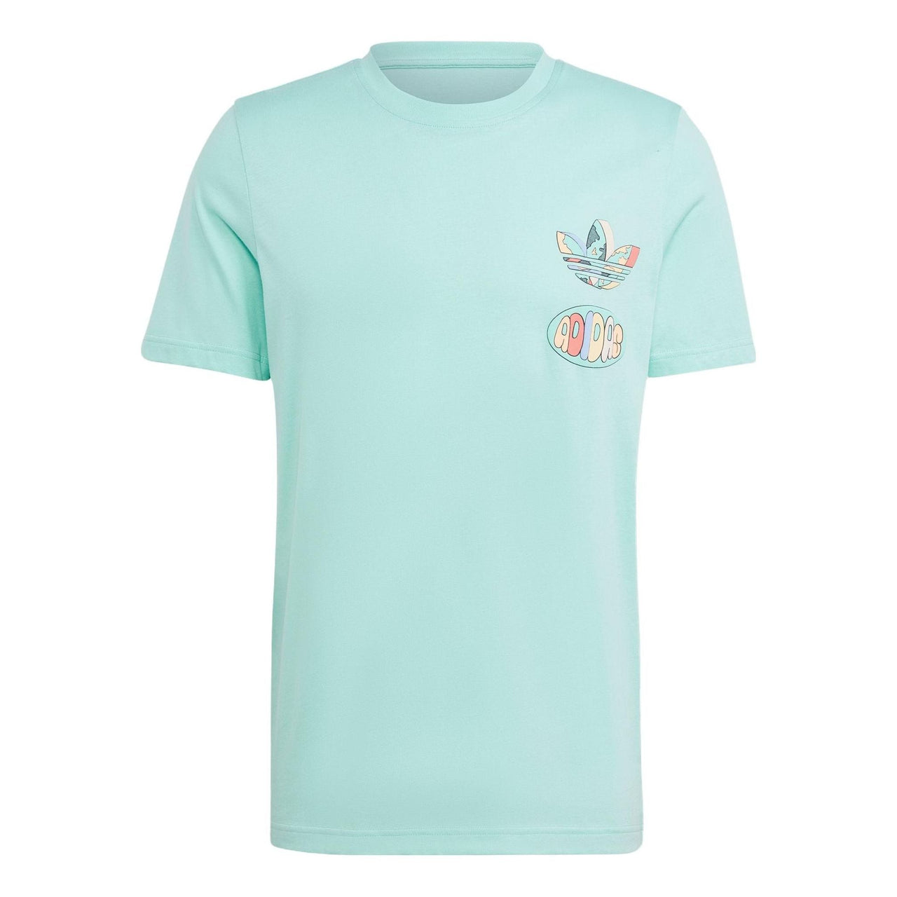adidas originals Enjoy Summer Front/Back Graphic Tee 'Easy Green' IT8180