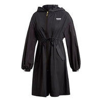 (WMNS) adidas originals RYV WB Hooded Windbreaker Jacket Black GJ8276