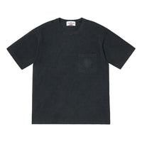Supreme SS19 x Stone Island Pocket Tee Crossover Short Sleeve Unisex Black SUP-SS19-391