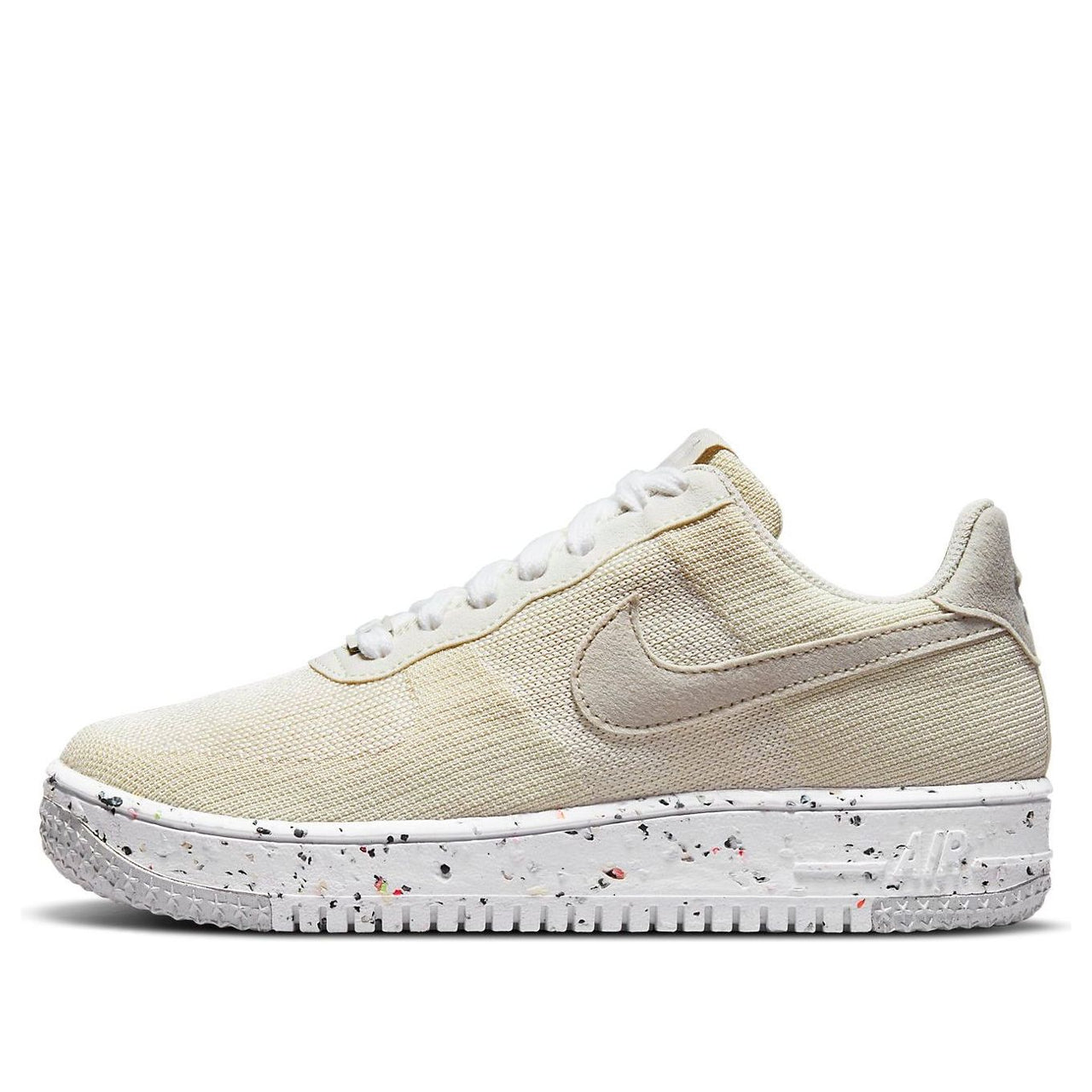(WMNS) Nike Air Force 1 Crater Flyknit 'Light Cream' DC7273-200