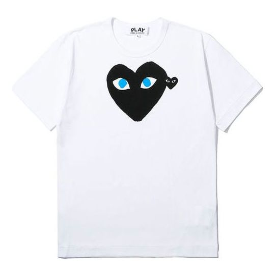 COMME des GARCONS PLAY Emblem Heart T-Shirt 'White' AZ-T088-051-1