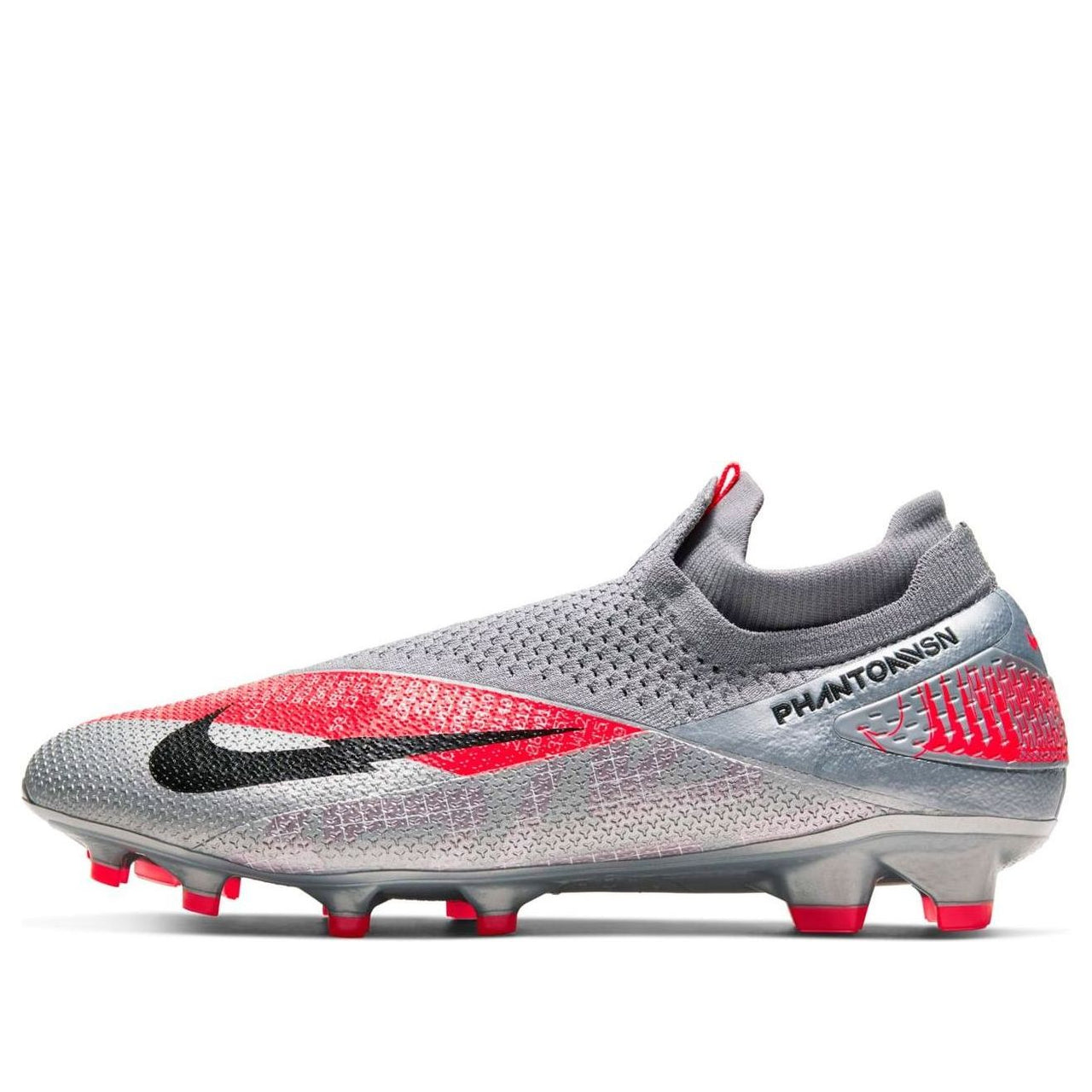 Nike Phantom Vision 2 Elite DF FG 'Metallic Grey Crimson' CD4161-906