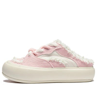 (WMNS) Li-Ning Puff Platform Mule 'Pink Creamy White' AZGU014-6
