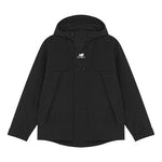 New Balance Logo SS22 Embroidered Colorblock Hooded Jacket Unisex Black 5AC14103-BK