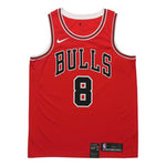 Nike NBA Team limited Jersey SW Fan Edition Chicago Bulls Zach LaVine No. 8 Red 864465-666