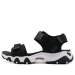 (WMNS) Skechers DLites 2.0 Fashion Black Sandals 88888160-BLK